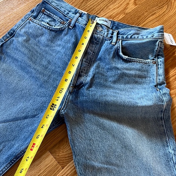 NWT AGolde 90s Pinch High Rise Straight Jeans Size 30 - Picture 12 of 16